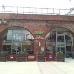 That's Platform 17 right above the arches.