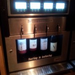 And the first time in our lives we'd seen a self-service wine dispenser!