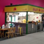 Mobile no more: Manjit's settles into a corner of the market. 