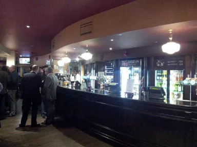 Space at the bar on a quiet day