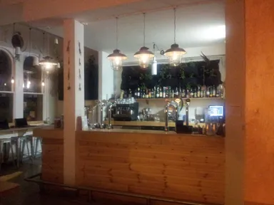 The bar with the vegetable patch