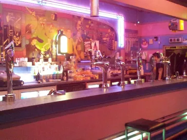 See that real ale tap on the far right? Not real at all.