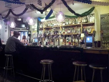 The bar.