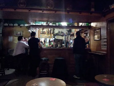 The other side of the bar in the large front room.