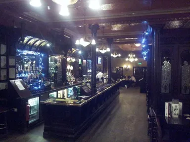 The décor was not designed to be captured by phone cameras.