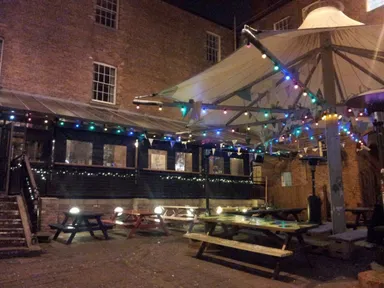 The amazing and beautiful beer garden.
