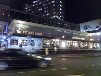 The Picture House sits at the busy intersection of Merrion Street and Woodhouse Lane.