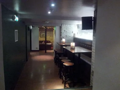 A view of one of the many tucked away seating areas.