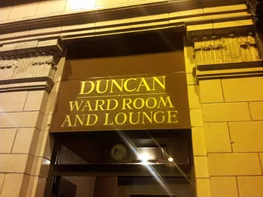 A ward room is the mess hall for officers on a ship, apparently. We looked it up.