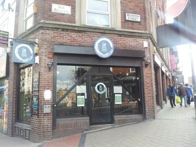 This corner venue has been empty for a while, and it's nice to see a new business up and running.