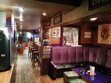 The front seating area. Keep going -- you'll find a lot more in the back!