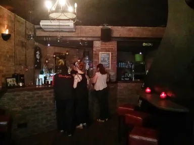 The upstairs bar area. What you see is what you get.