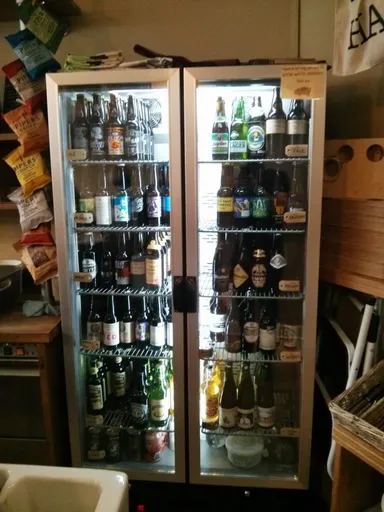 Don't miss the perfectly organized fridge.