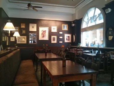 London-style décor.