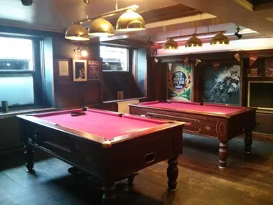 Two pool tables add to the immensely long list of amenities.