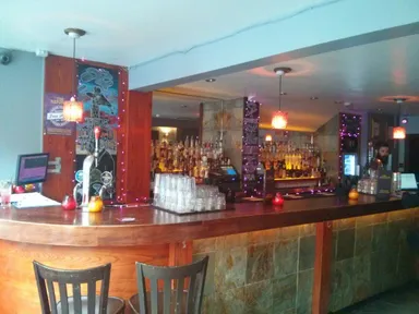 Check behind the bar for your best beer options.