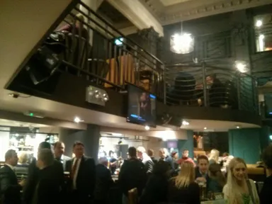 The shape of the interior hasn't changed much since the Revival days.