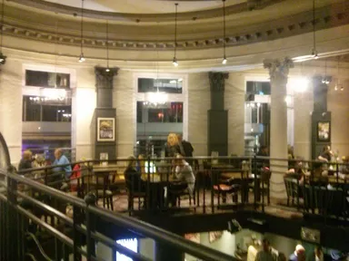 The mezzanine. Yawn.