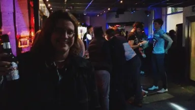That's me and the main bar area.