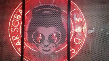 Neon. But of course.