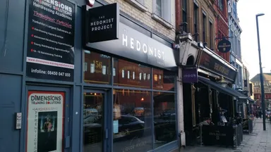The former Wokon Noodles retains some of its glory in the exterior.