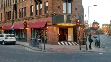 A new spot now dominates this corner of Lower Briggate and Call Lane.