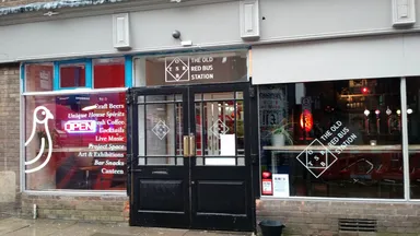 The Vicar Lane entrance.