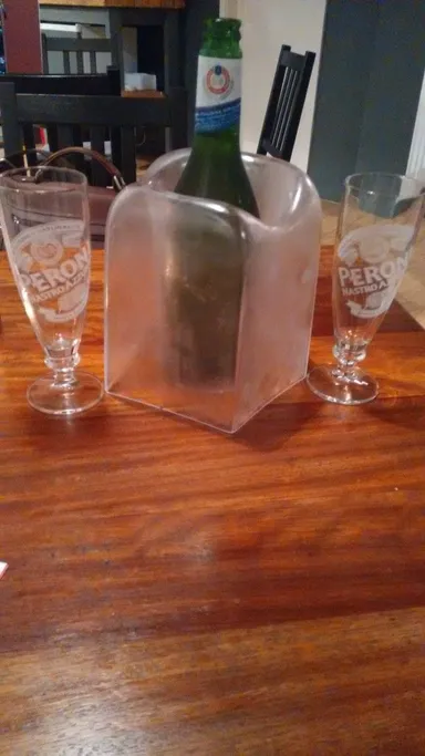 A bit of class for your Peroni.