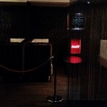 One of the VIP booths. For the celebrities and Leeds's most glamorous socialites. 